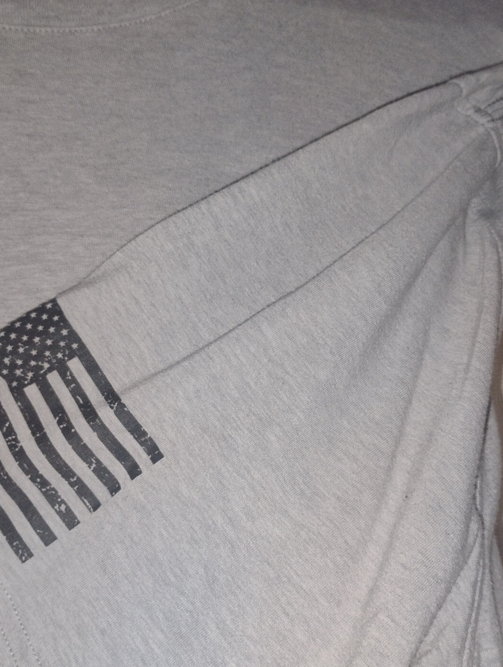 Under Armour Light Gray “Freedom” Wounded Warrior Graphic Tee - Picture 4 of 7
